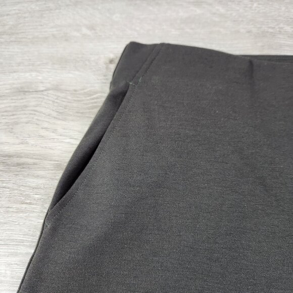 Nic & Zoe Drapey Ponte Wide Leg Ankle Pant In Briar New With Tags Women's Size M - Picture 6 of 14